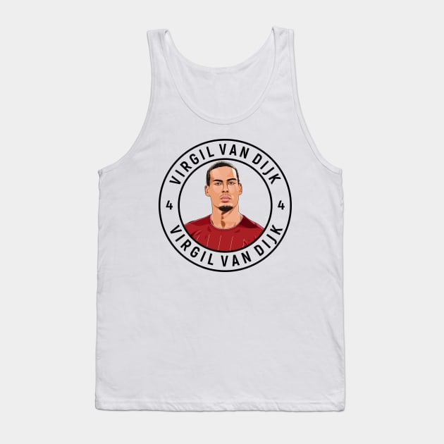 Virgil van Dijk Tank Top by Ades_194